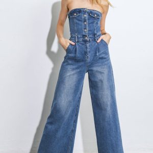 SKY FULL OF STARS Denim Overall