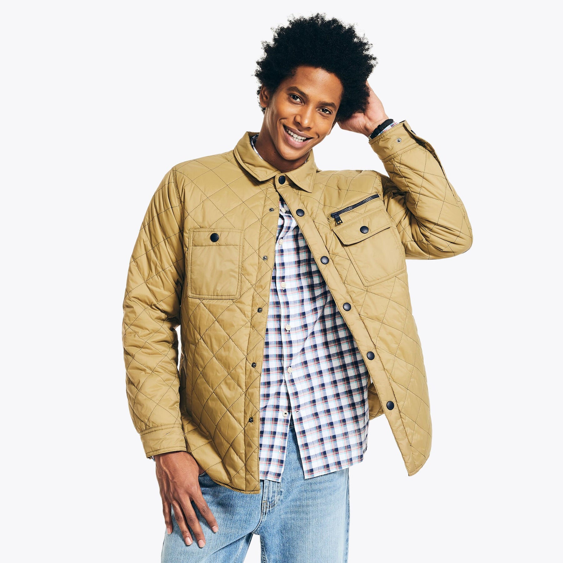 Nautica Herren nachhaltig gearbeitet Tempasphere Jacke 7734268985404