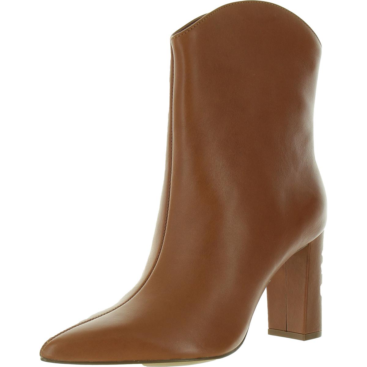 Solide Kunstleder-Stiefeletten