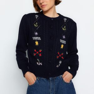 Trendyol – Damen-Strickjacke in normaler Passform