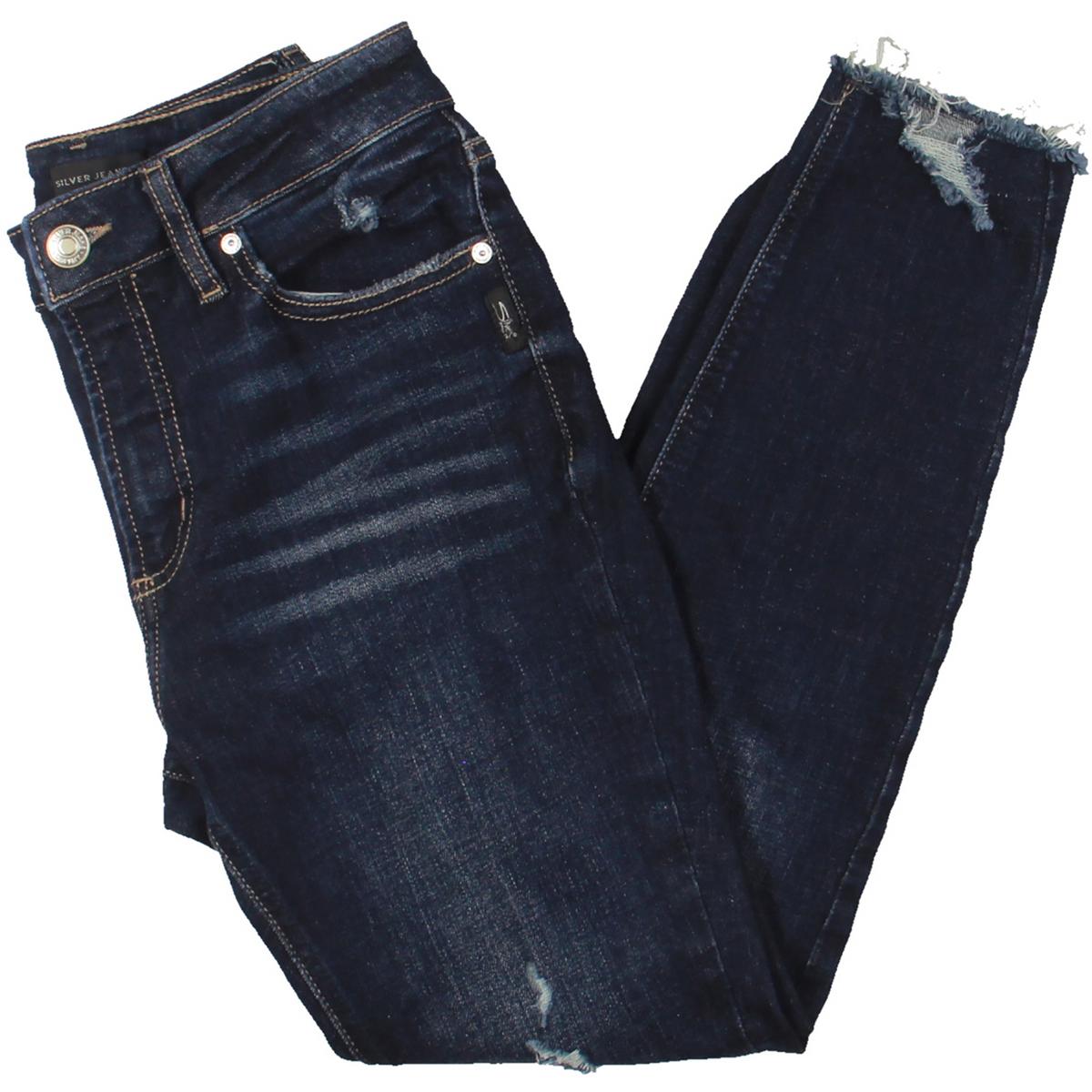 Avery Skinny betrübt hohen Aufstieg Skinny Hose