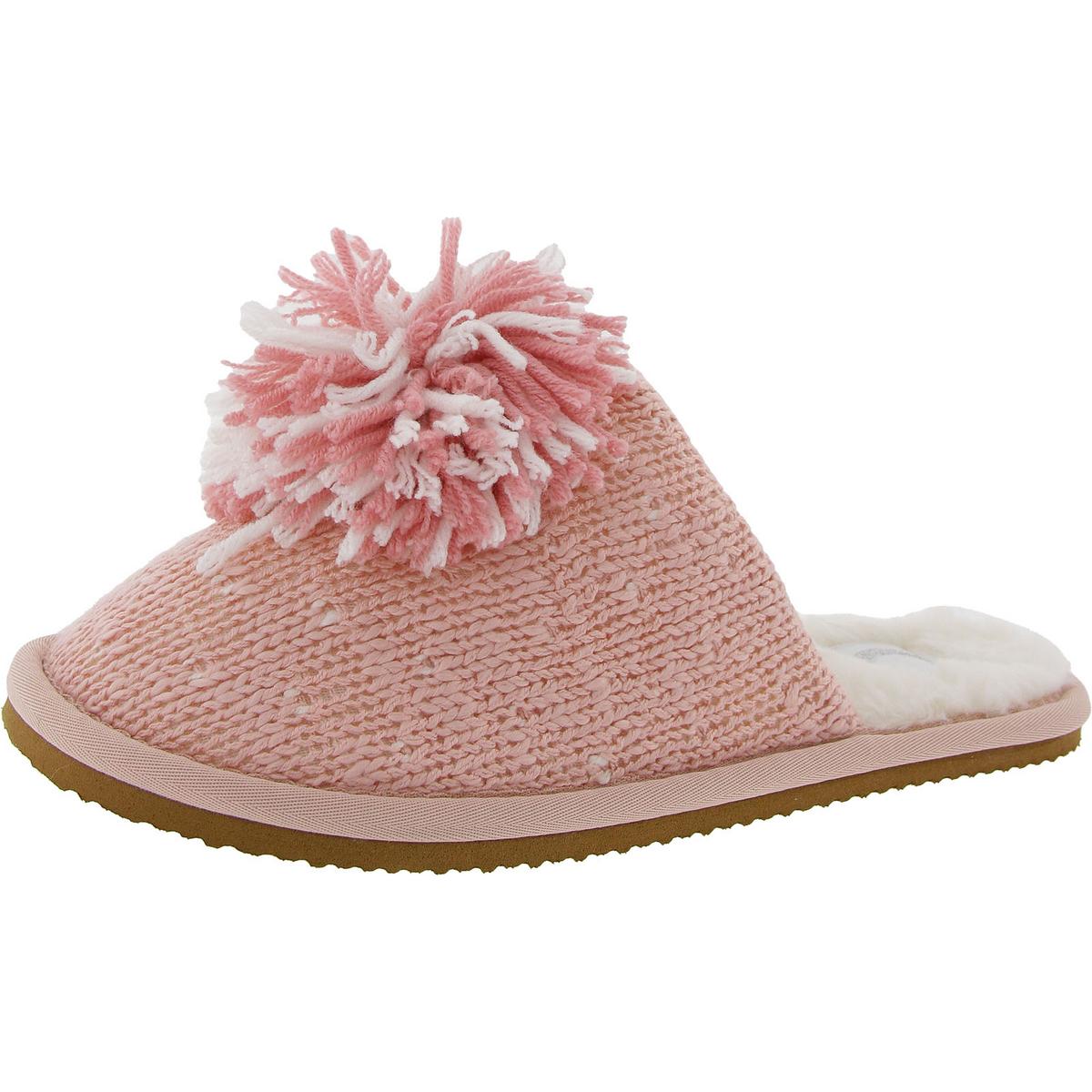 STARDUST Strick-Slipper mit Kunstpelzfutter