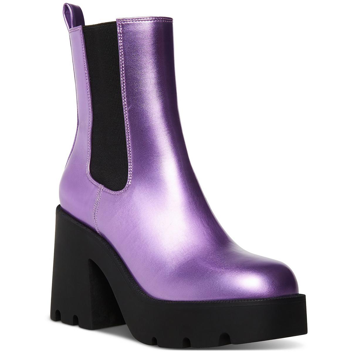 Tippah Kunstleder Stiefel aus der Mitte des Kalbes