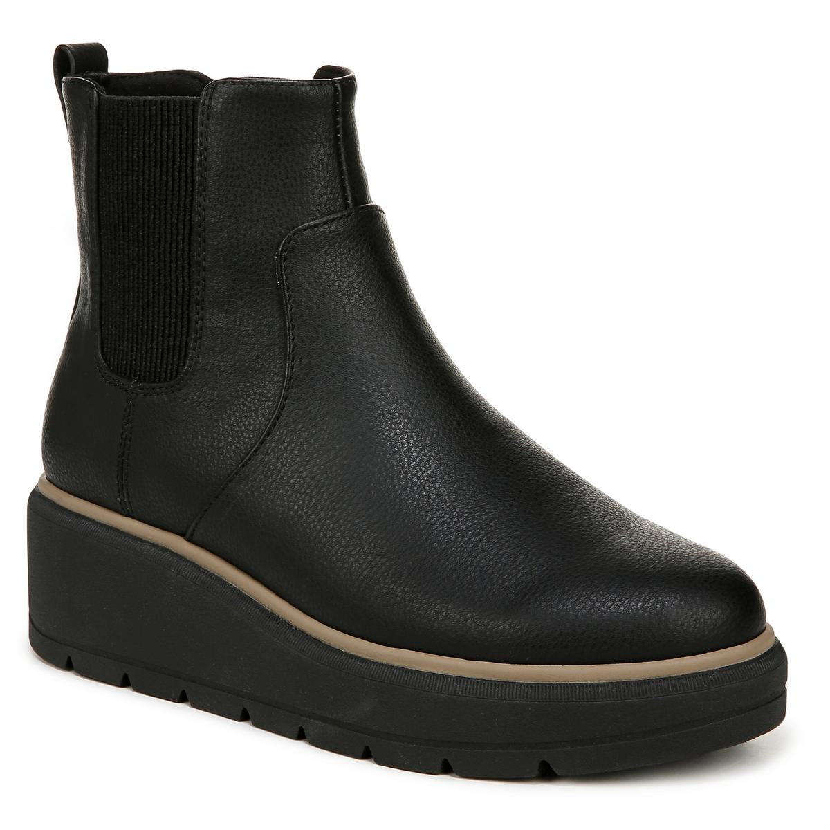 Schöne Max Up Stretch-Chelsea-Stiefel aus Wildlederimitat