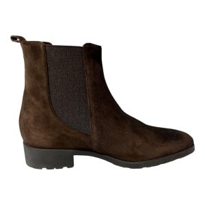 Bally Coline 6230577 Testa Di Moro Wildleder-Chelsea-Stiefel für Damen