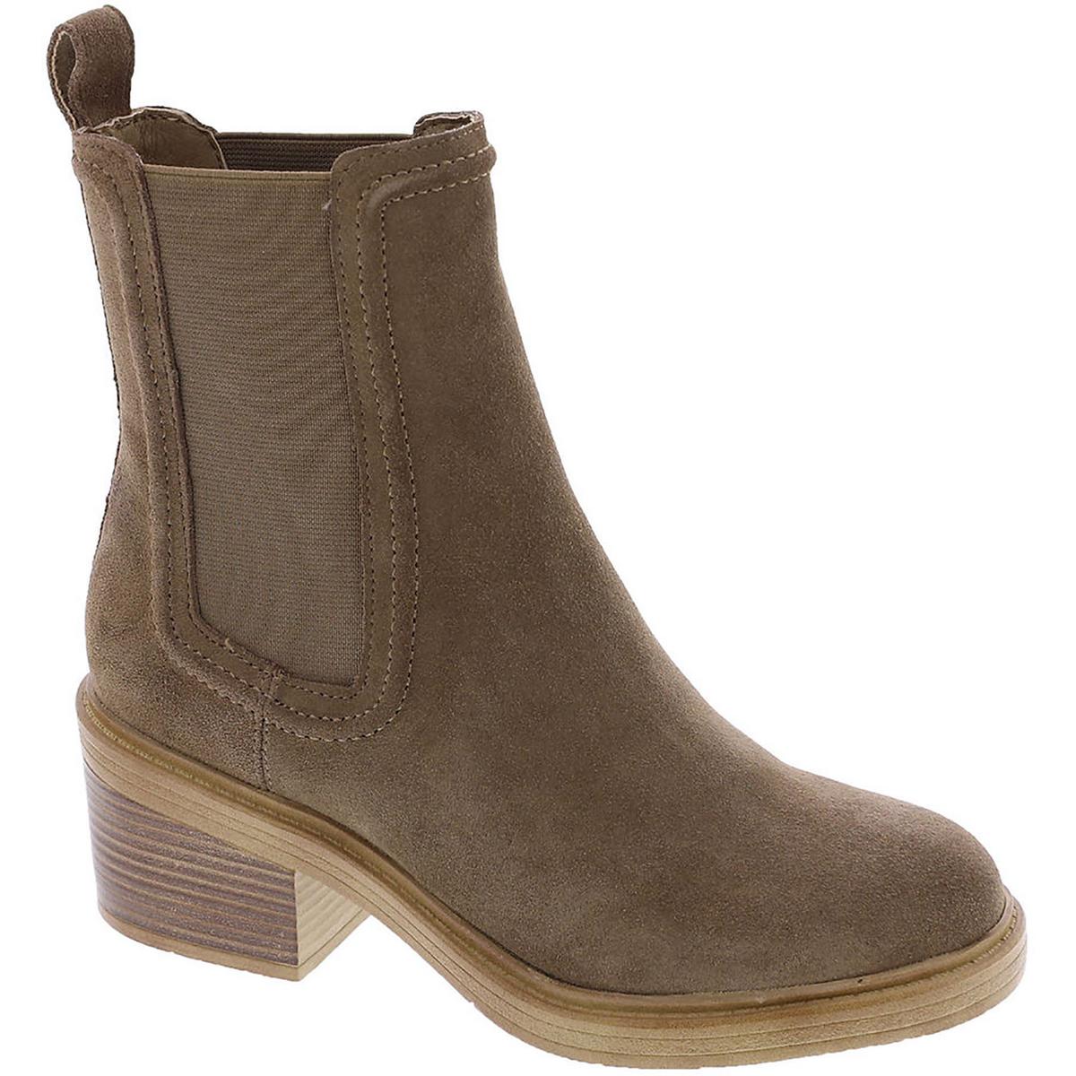 Curtsy Chelsea-Stiefel zum Anziehen aus Wildleder