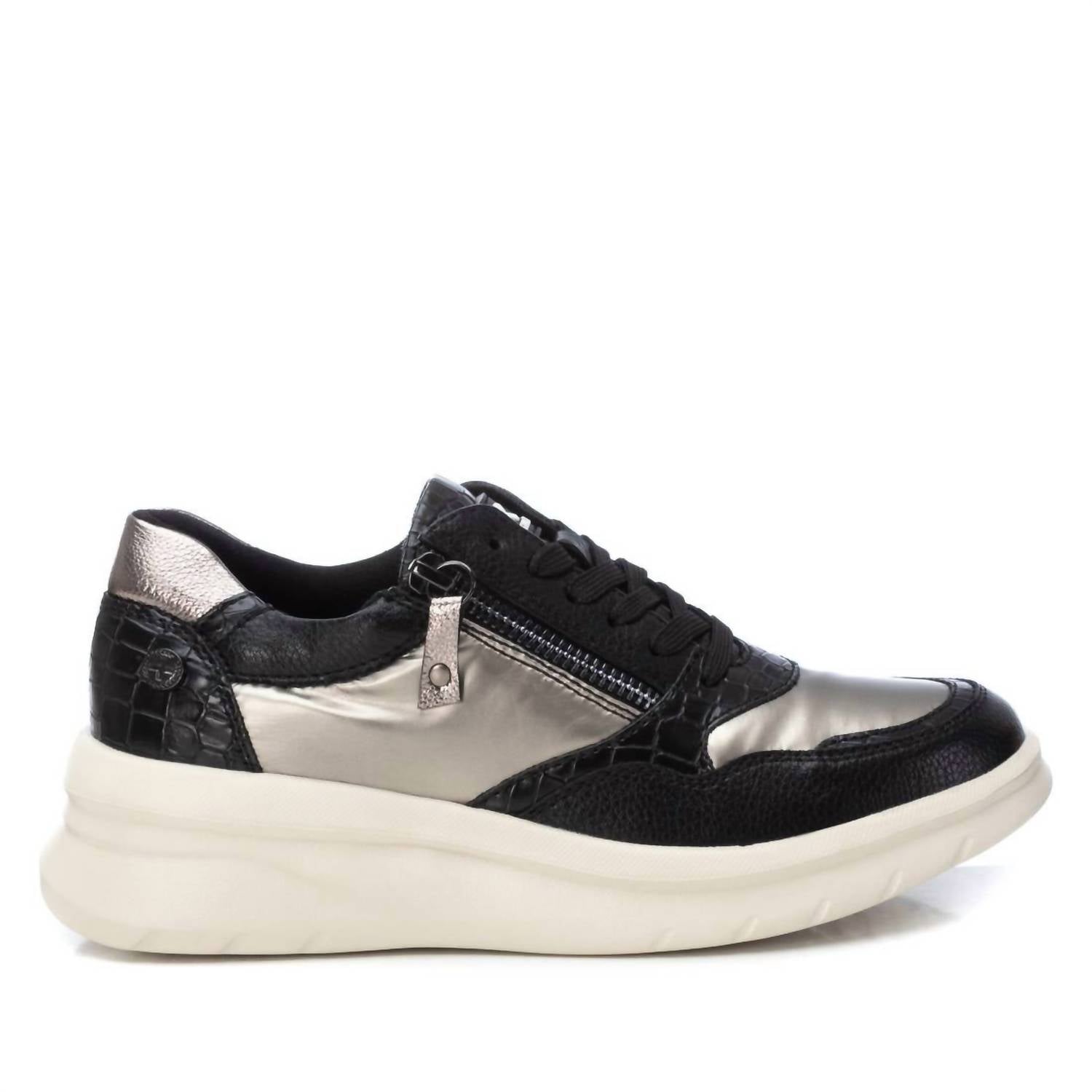 Damen Trainer Sneakers in schwarz 7803964031036