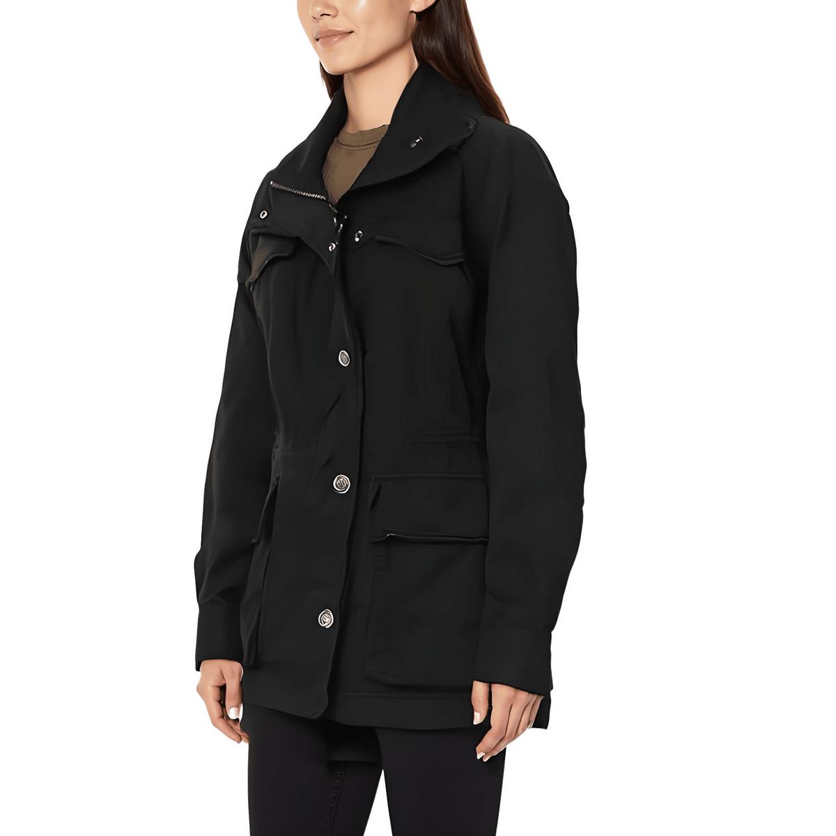 Drawstring Hem Baumwoll-Utility Jacke