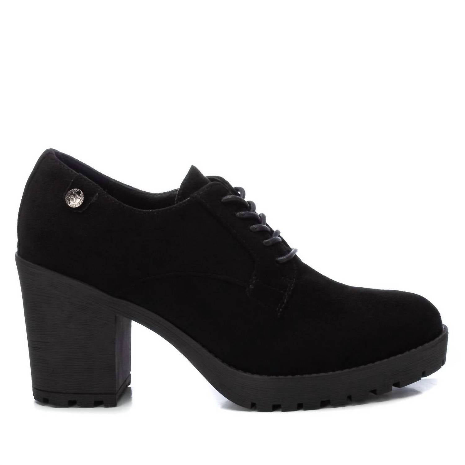 Damen Spitze Schließung Schuhe in schwarz 7765094694972