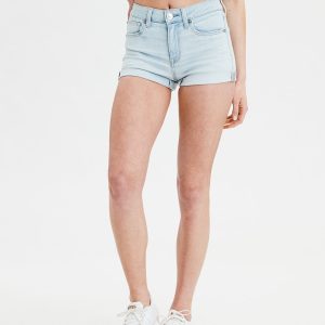 AE Ne(x)t Level High-waisted Denim kurz kurz