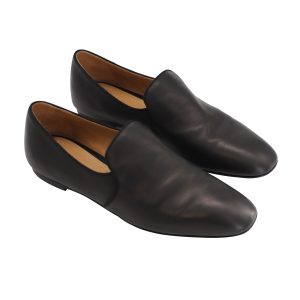 The Row Alys – Loafer aus schwarzem Kalbsleder – 7766502441020