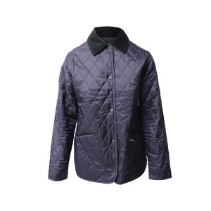 Barbour Liddesdale gesteppte Herren Jacke aus marineblauem Nylon