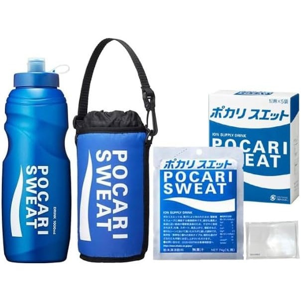 Pocari Sweat Squeeze Bottle & Jackett & Puderpackungen – Hydration on the go! japan – tokyo sakura Mall