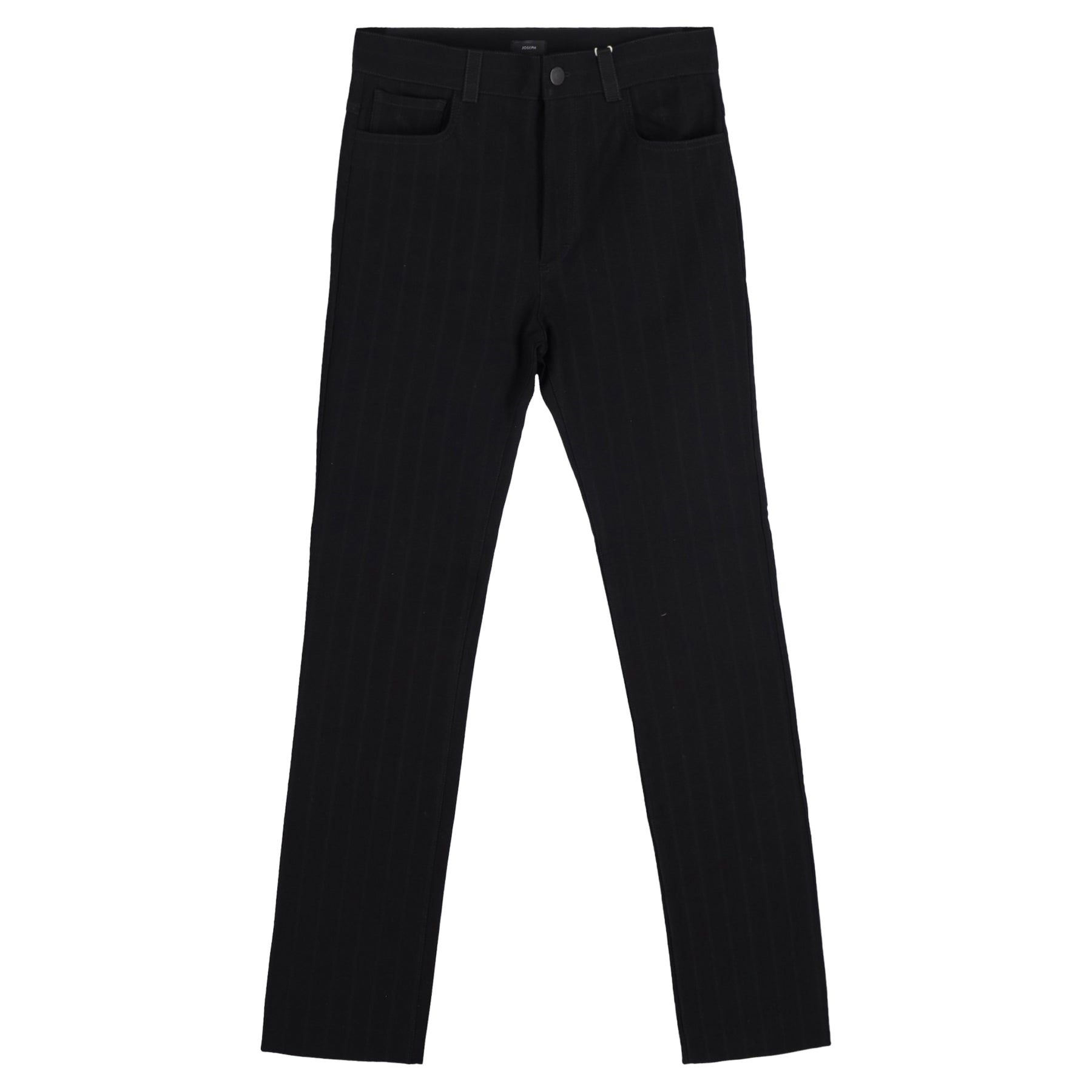 Joseph Straight Jeans aus schwarzer Baumwolle