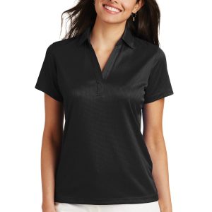 Port Authority Performance-Poloshirt aus feinem Jacquard für Damen. L528