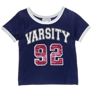 Flapdoodles Varsity Ringer T-Shirt