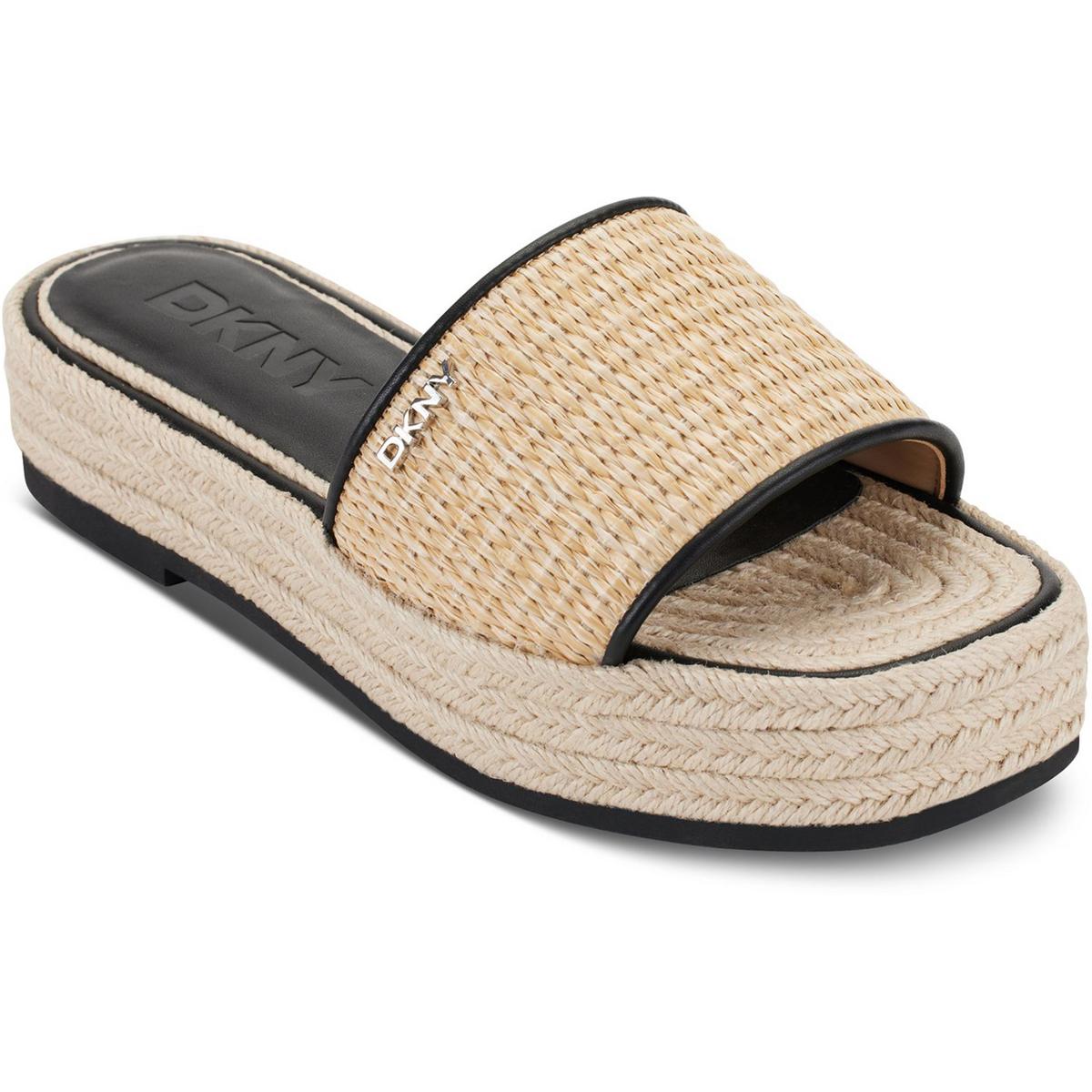 Textured Platform Sandalen
