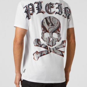 T-Shirt runder Hals ss Schädel & Knochen 7648923877436