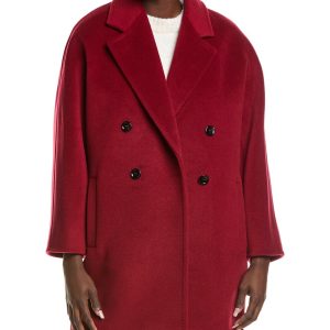 Max Mara Addurre Wolle und Kaschmir-Blechmantel 7766679191612