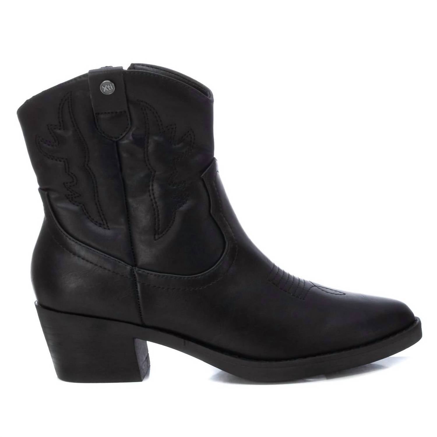 Damen Cowboy Stiefeletten in schwarz 7803978055740