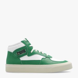 Rhude New Herren Cabriolets High-Top-Sneaker in Grün