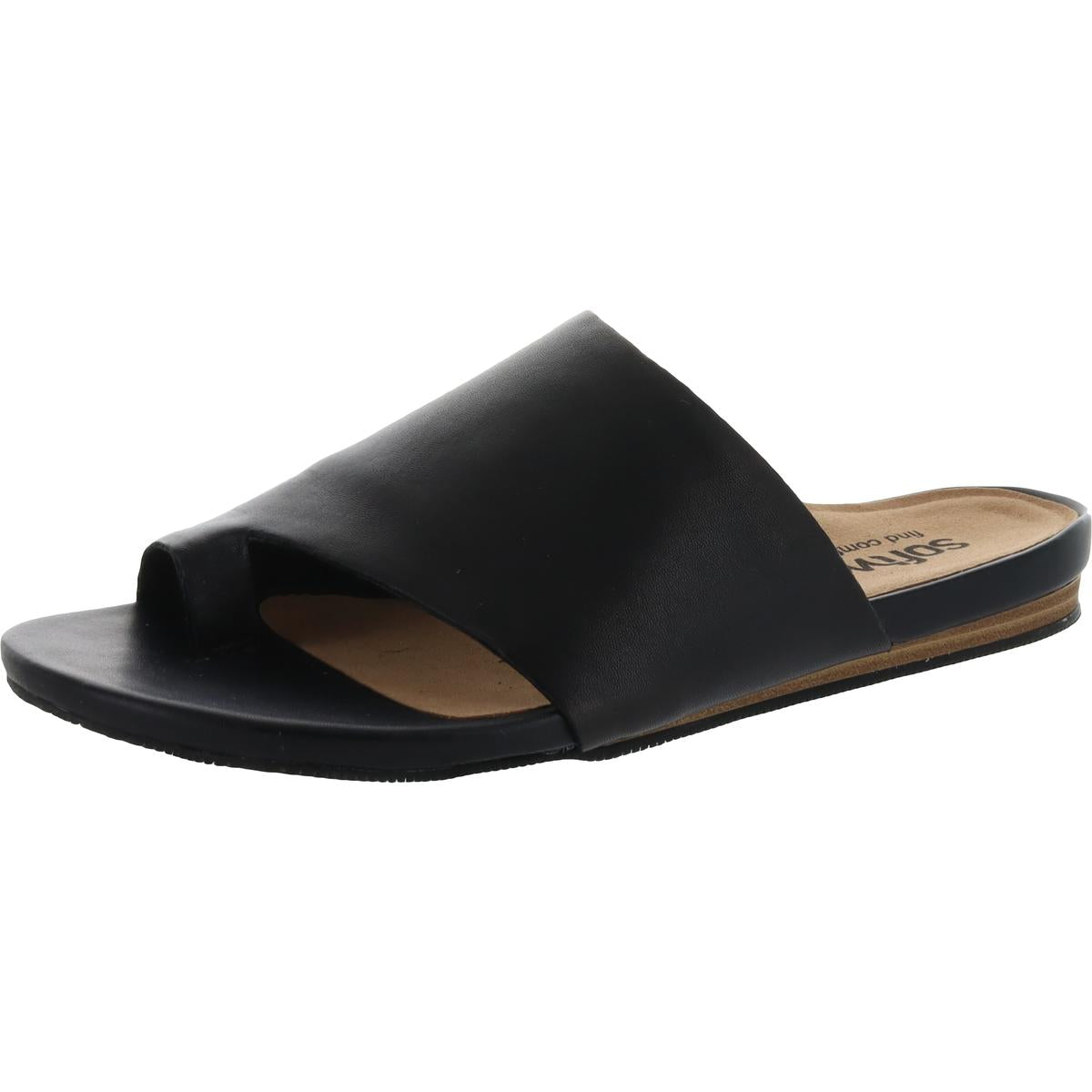 Corsica Lederrutsche auf String Sandalen