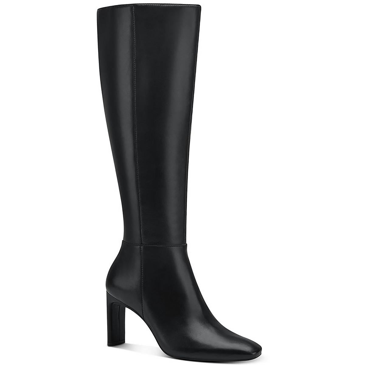 Tristanne Leder große kniehohe Stiefel