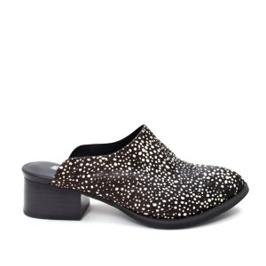Damen Mädchen versteckt Maultiere in schwarz 7803863924796