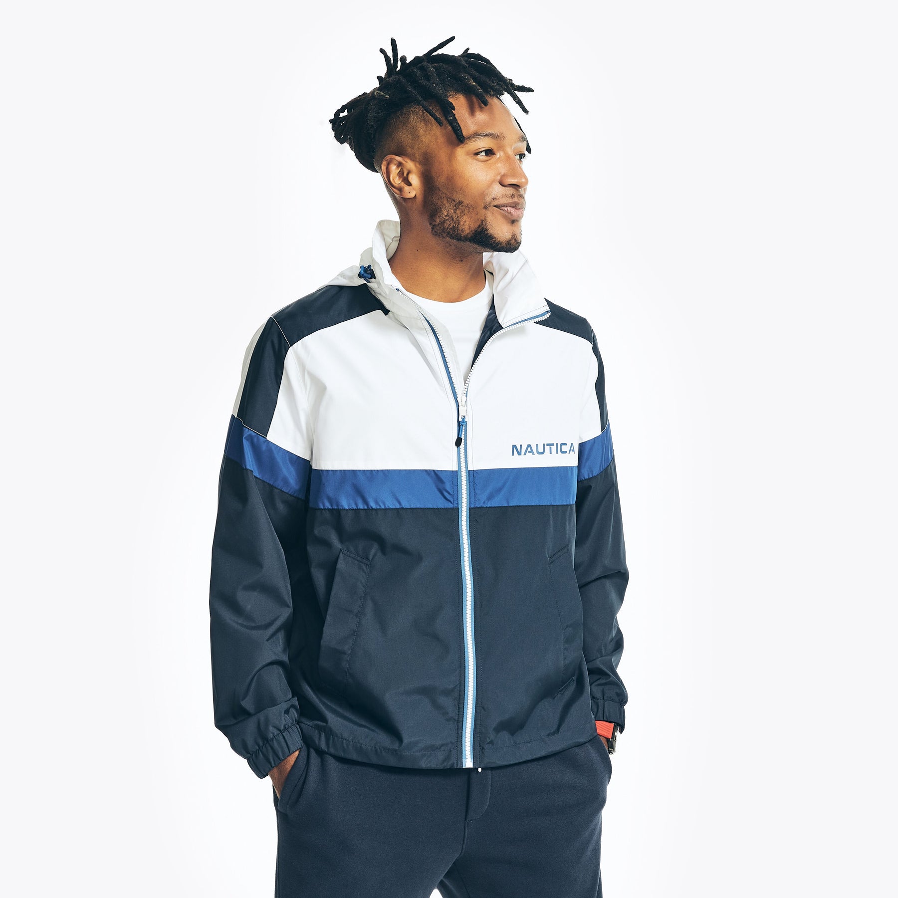 Leichte Colorblock-Jacke für Herren von Nautica