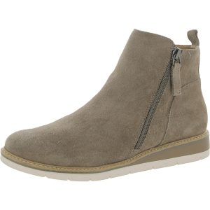 Aly 14 Damen Veloursleder Seite Reißverschluss Stiefeletten 7804015476796