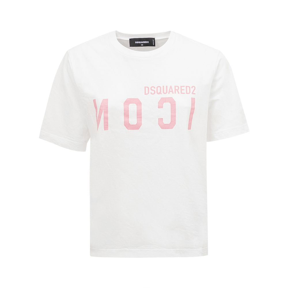 Dsqua² Elegant Baumwoll-Tee für stilvolle Damen 7766539206716