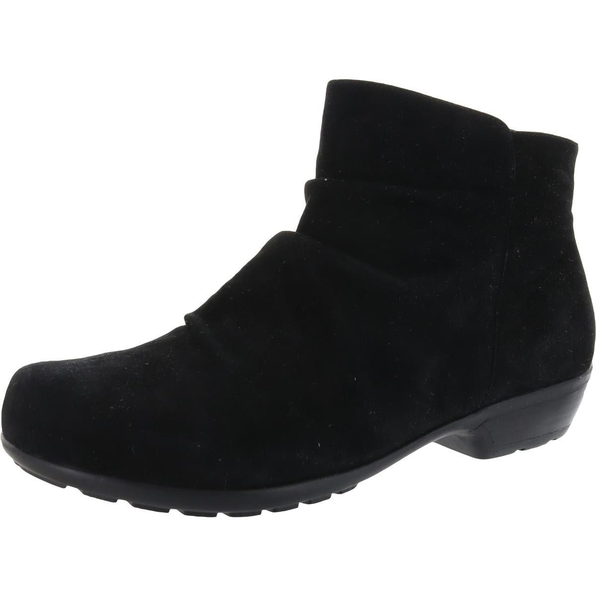 Esme Wildleder runde Zehen Stiefeletten