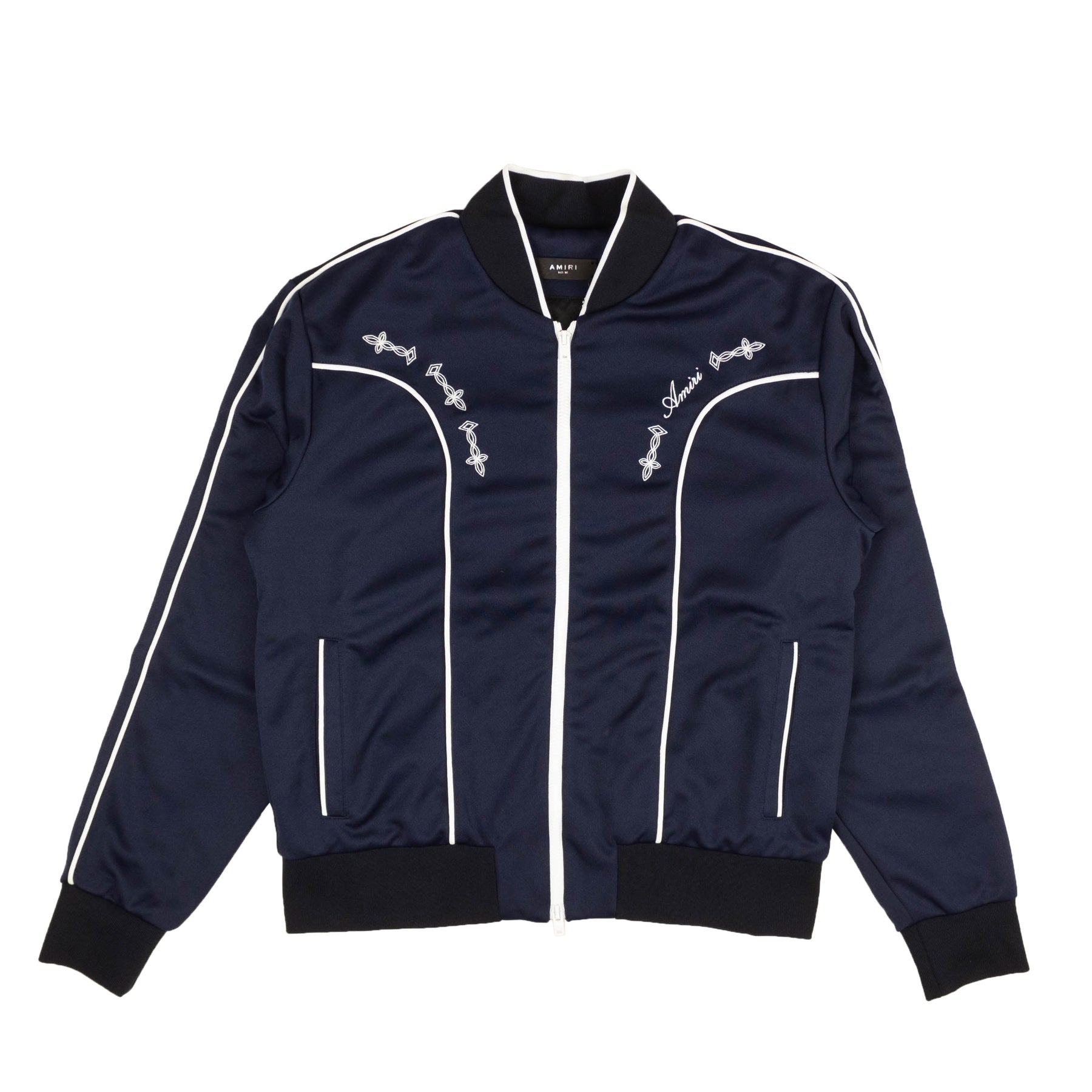 Amiri Western-Trainingsjacke – Marineblau