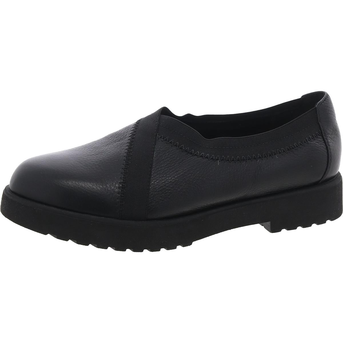 zum Hineinschlüpfen-Sneaker aus Stretchleder