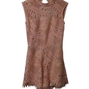 Alexis Sta. Lucia Lace Jumpsuit in rosa Baumwolle 7766630727740