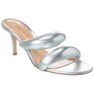 Gianvito Rossi Bijoux Slide 70 Ledersandale 7704728240188