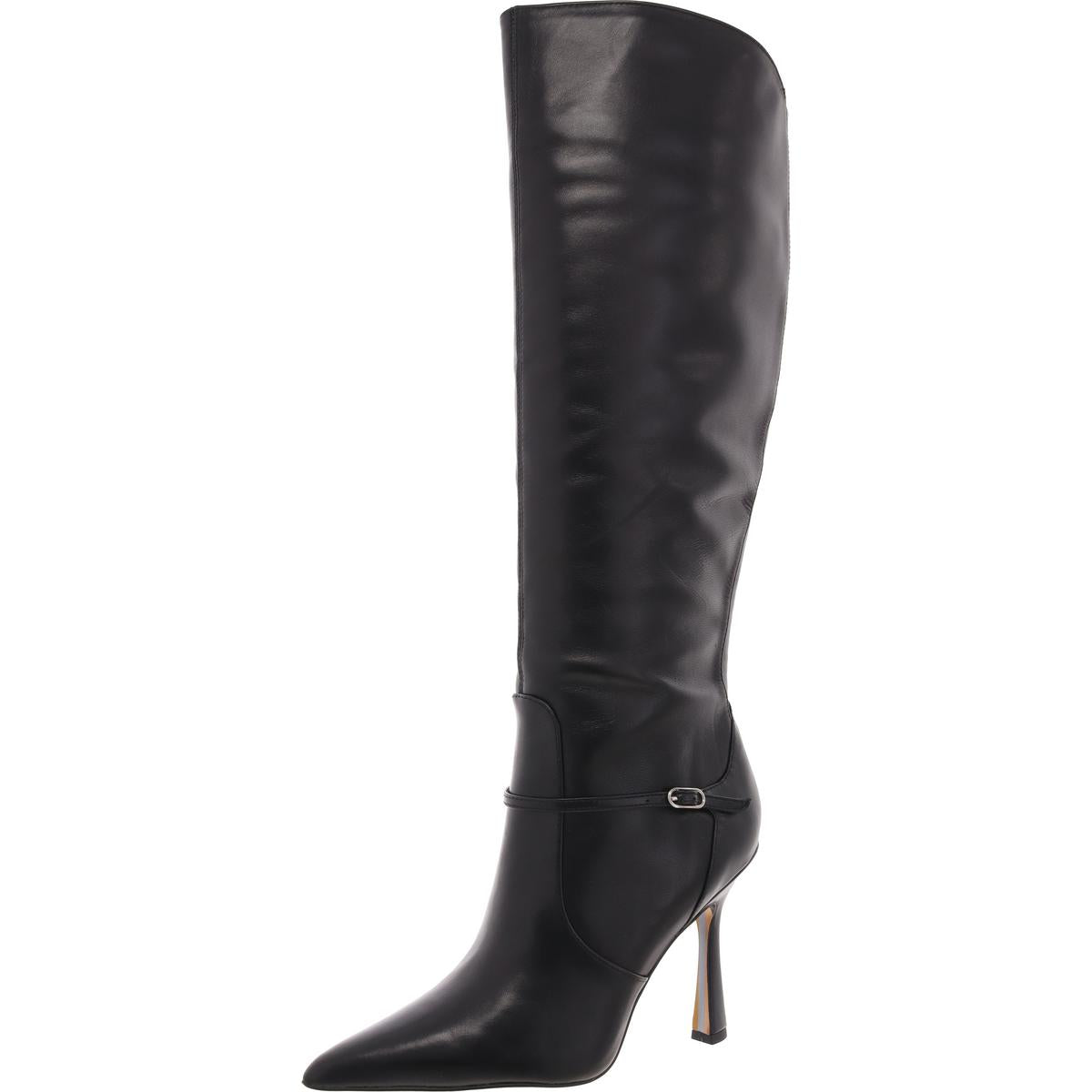 Elia Leder kniehohe Stiefel