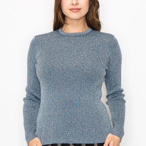 Subtle Sparkle blauer Pullover 7832942247996