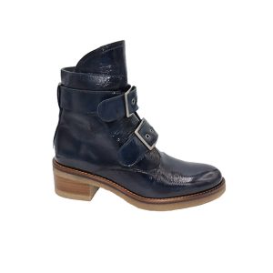 Justina – Damen-Stiefeletten in Marineblau