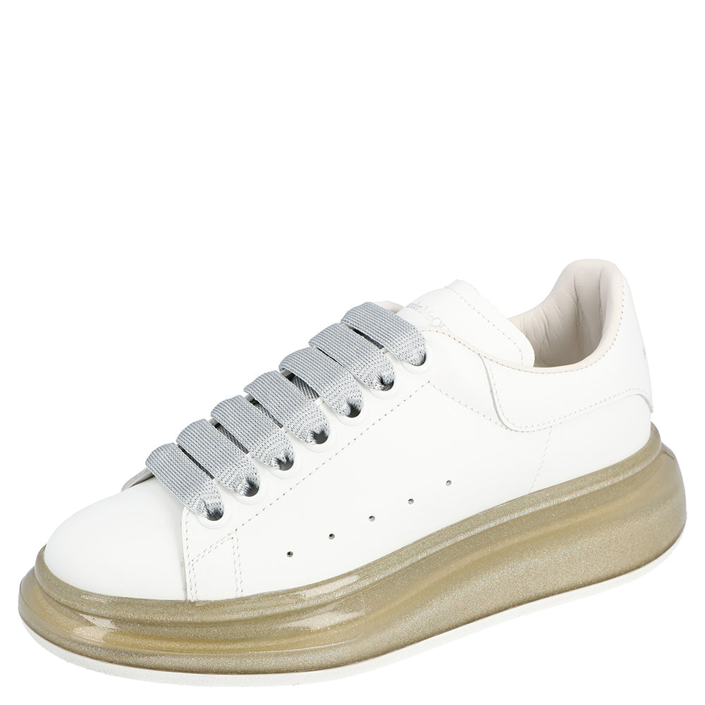 Alexander McQueen Damen übergroßen Sneaker "Lärry" in weiß