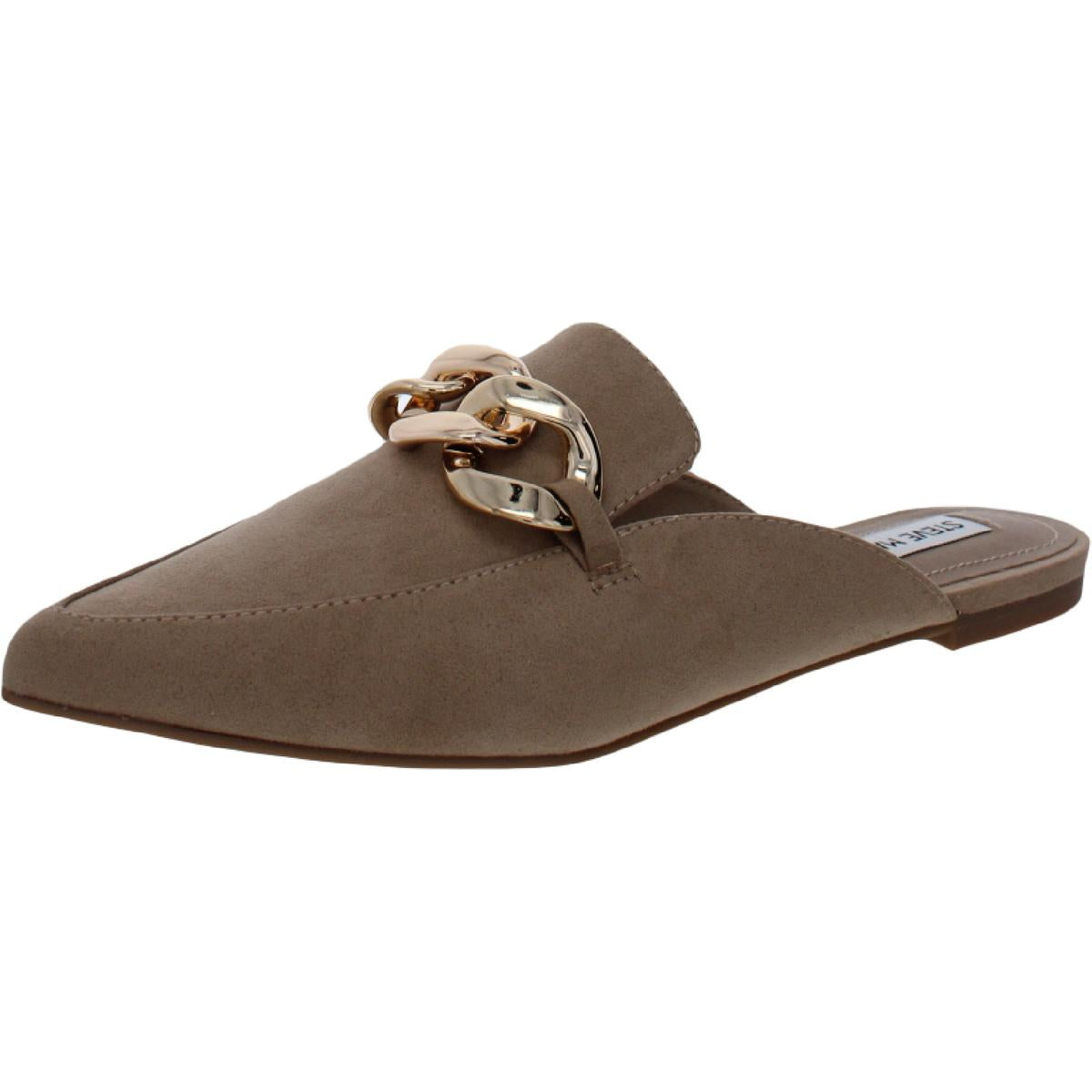 Finely – Loafer-Pantoletten mit Kettenverzierung