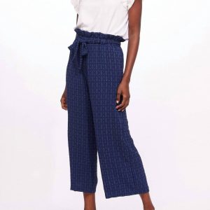 Adalyn Cropped Hosen in Indigo 7670796189756