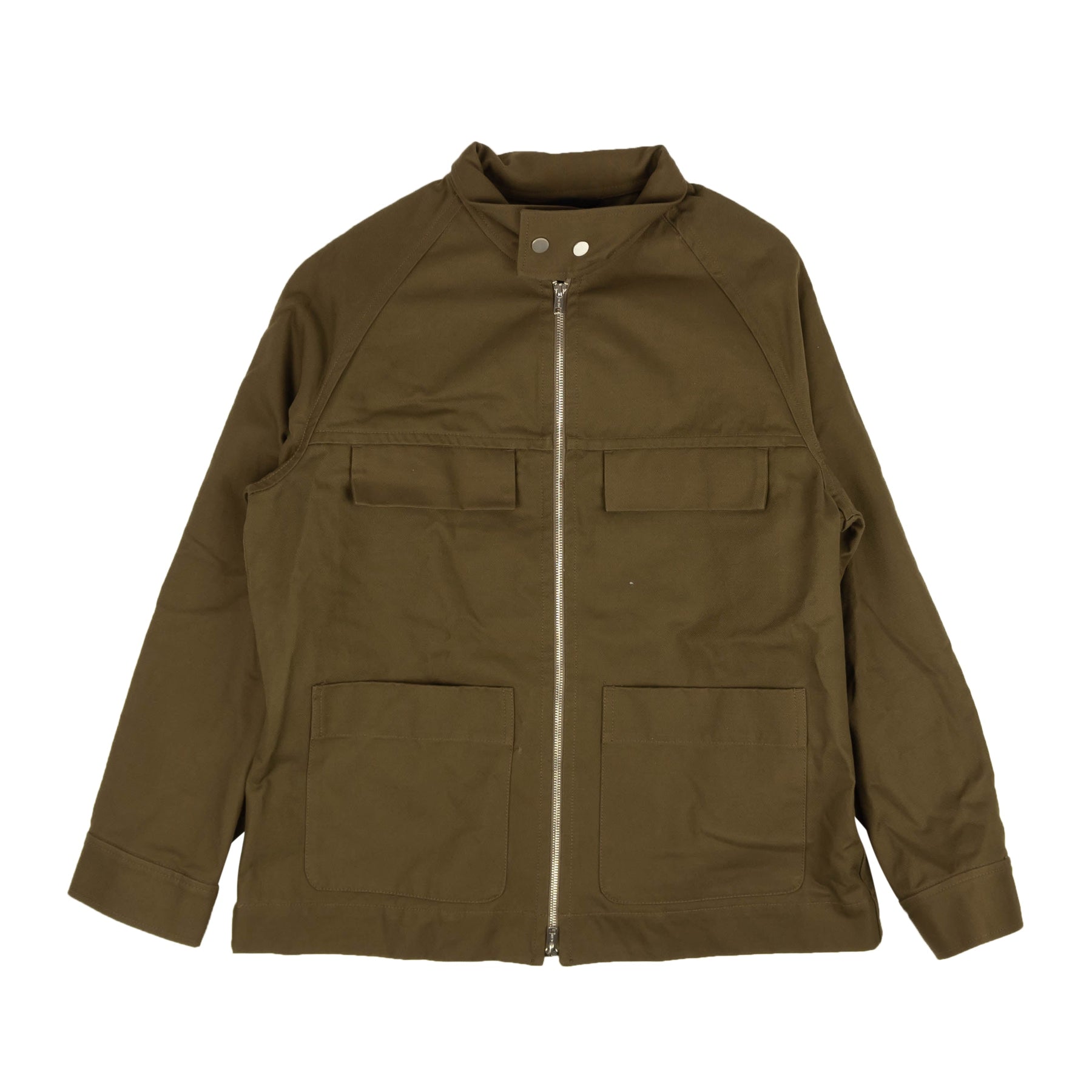 braune Arbeitskleidung Shirt Jacke