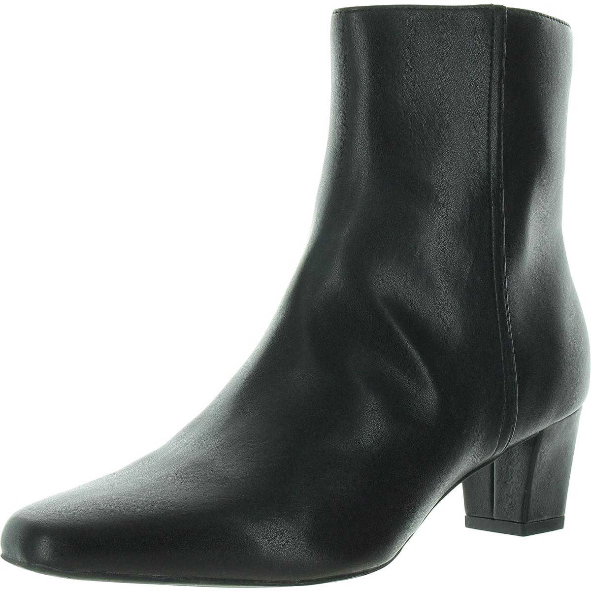 CARLIEE Memory Foam Stiefeletten aus Kunstleder