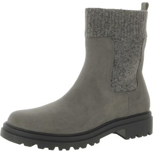 Gable – Damen-Stiefeletten aus Veloursleder mit runder Zehenpartie