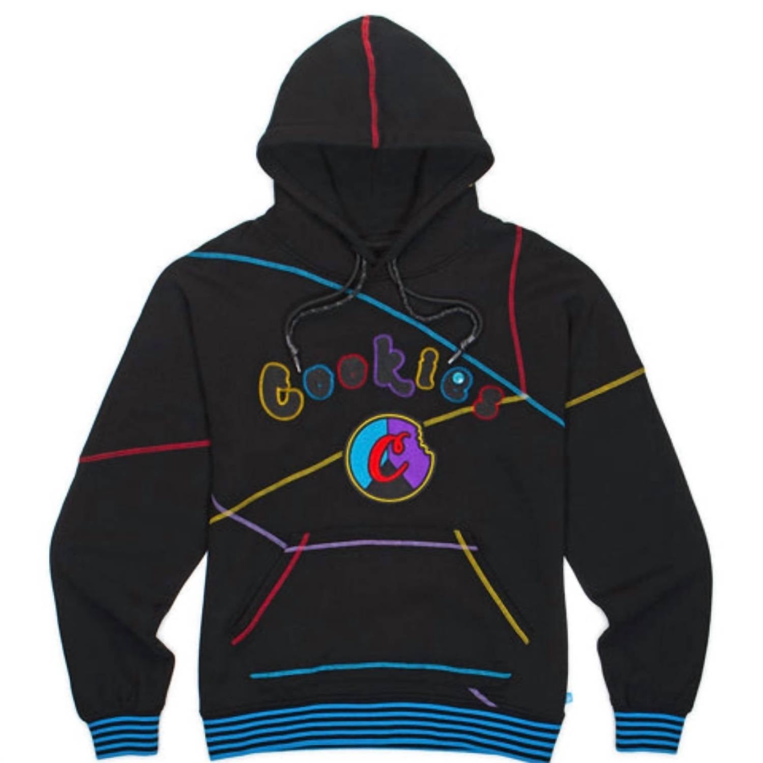 Show & Prove Fleece-Pullover-Hoodie für Herren in Schwarz 7732555284540