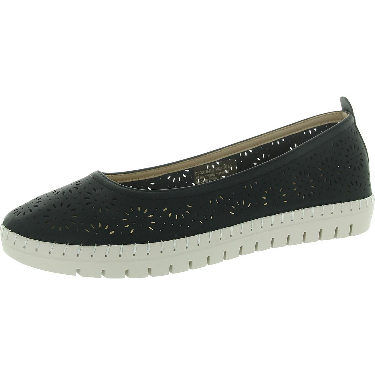 gelochte Flachschuhe