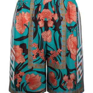 Acid Bouquet Print Shorts 7703595352124