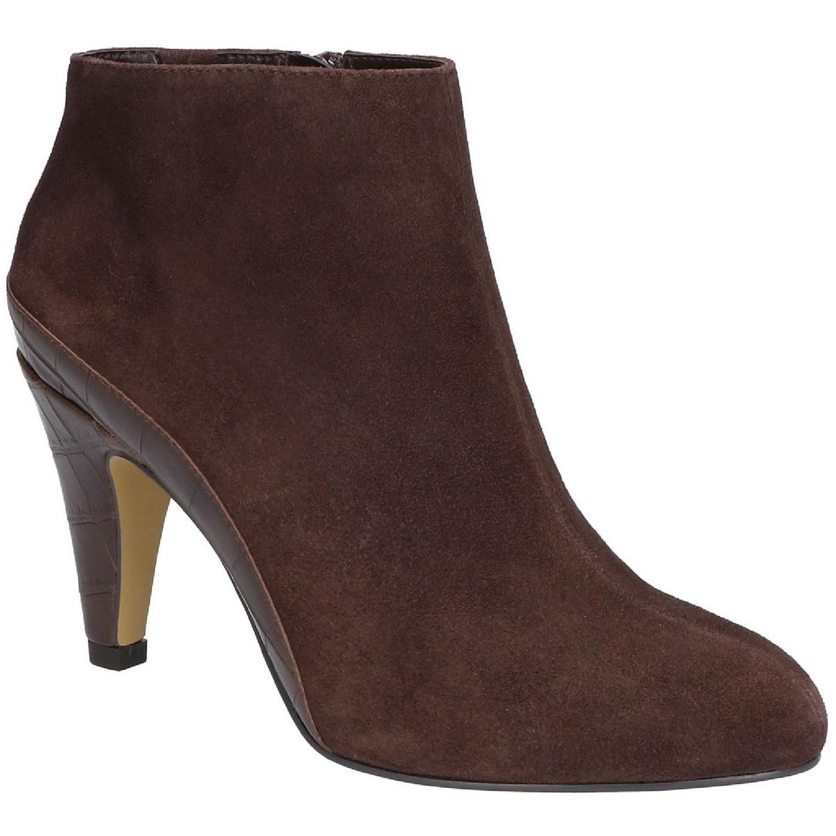 Brennan Wildleder runde Zehen Stiefeletten