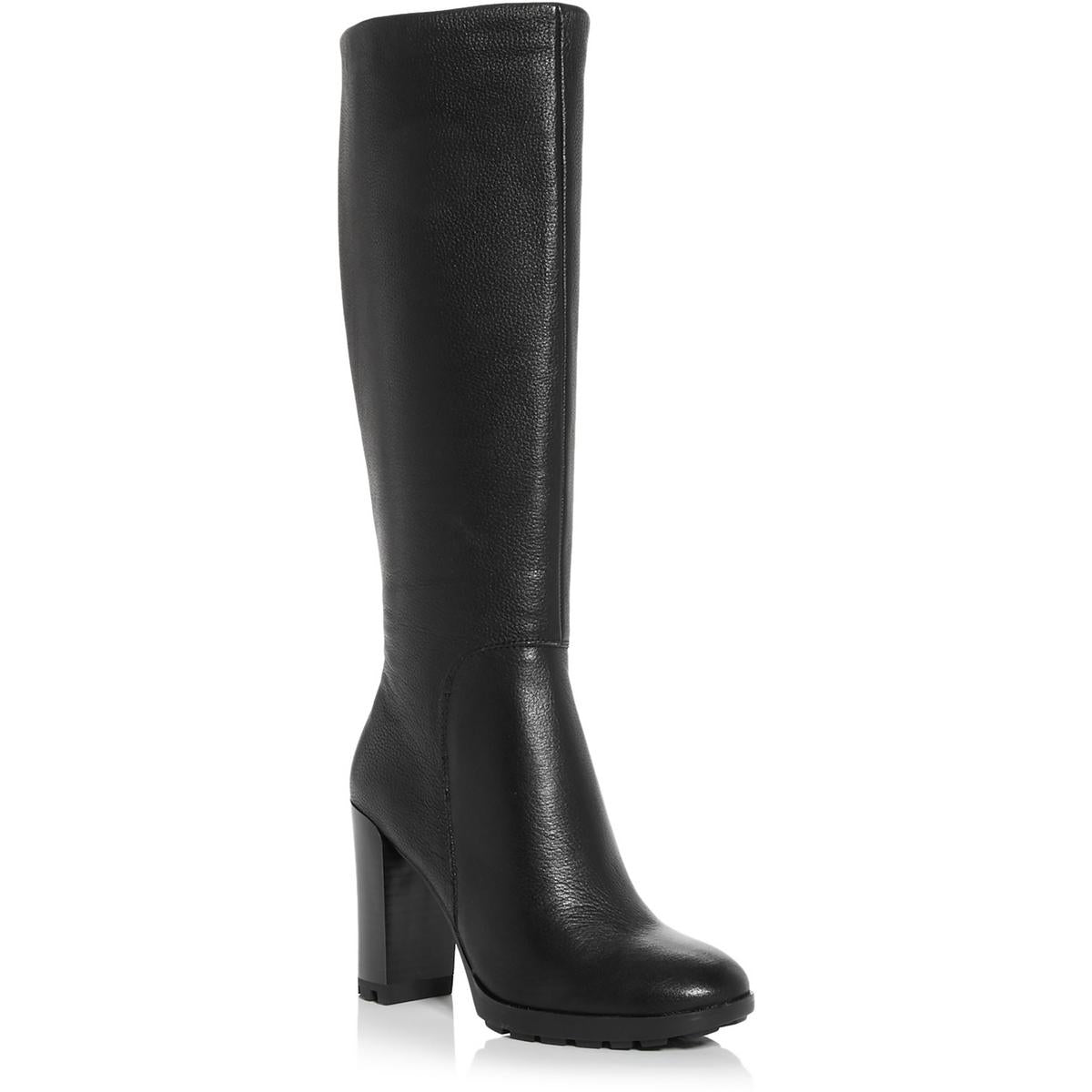 Justin 2.0 Reißverschluss Heels Kniehohe Stiefel